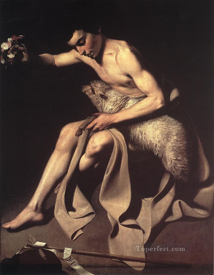 St John the Baptist Caravaggio Oil Paintings